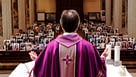 Giuseppe Corbari holds Sunday Mass